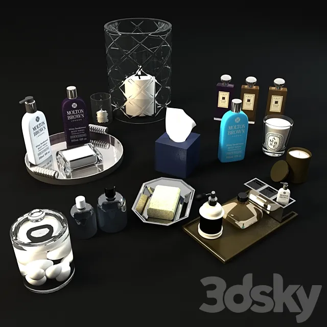 Bathroom – Accessories 3D Models – 0001