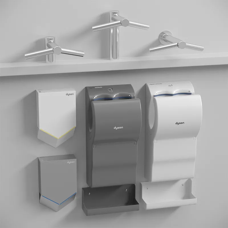Dyson Airblade Hand dryers 3DS Max - thumbnail 3