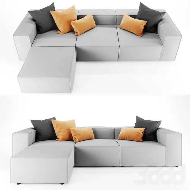 “Modular sofa “”Combi””” 3DS Max - thumbnail 3