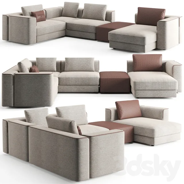Furniture – Sofa 3D Models – 0793