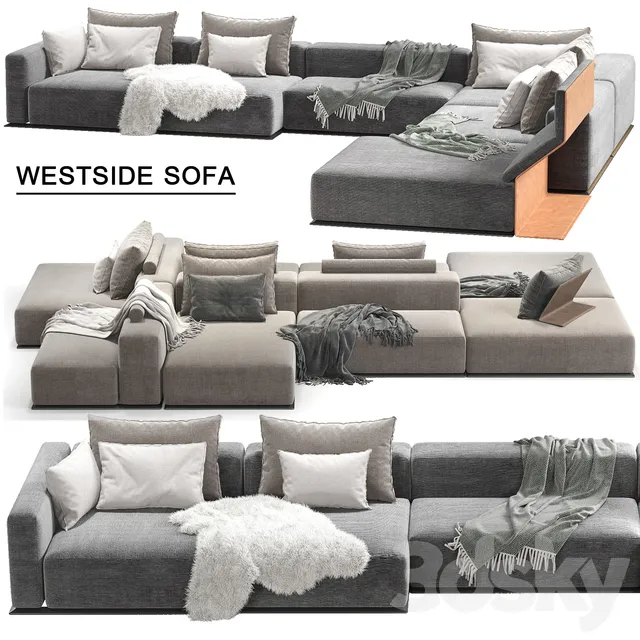 Furniture – Sofa 3D Models – 0796