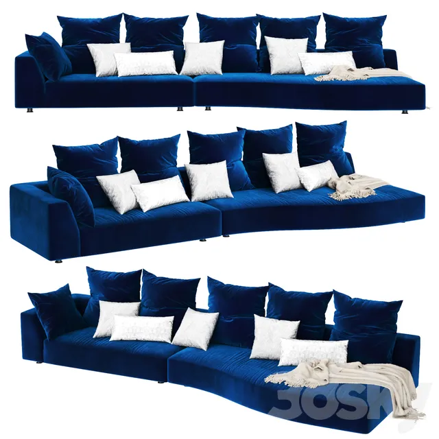 Furniture – Sofa 3D Models – 0802