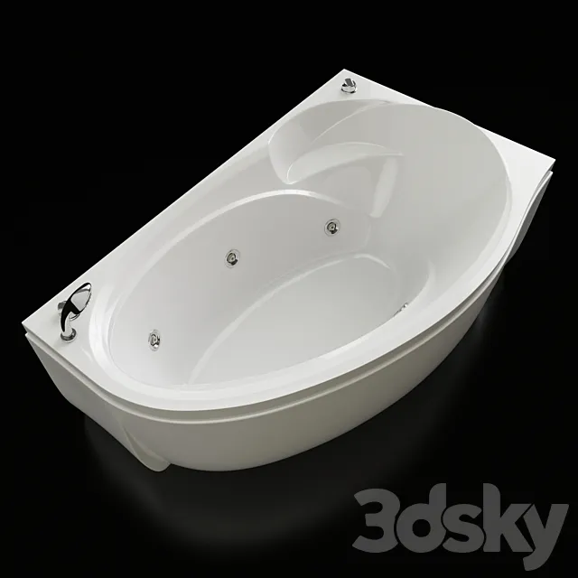 Bathroom – Bathtub 3D Models – 0025