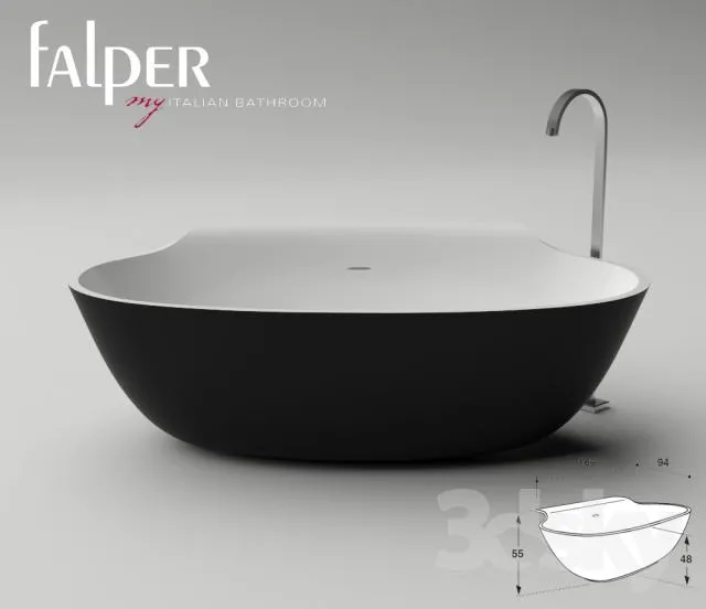 Bathroom – Bathtub 3D Models – acc.falper.bathtub