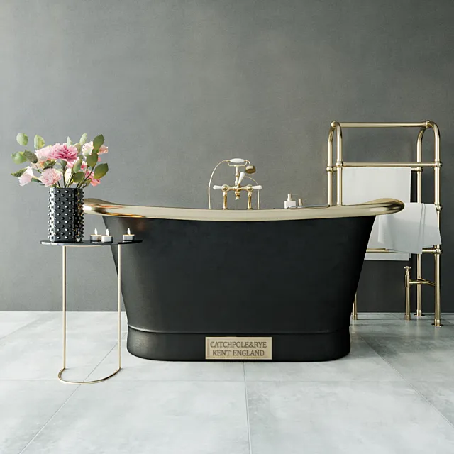Bathroom – Bathtub 3D Models – Catchpole and Rye bath