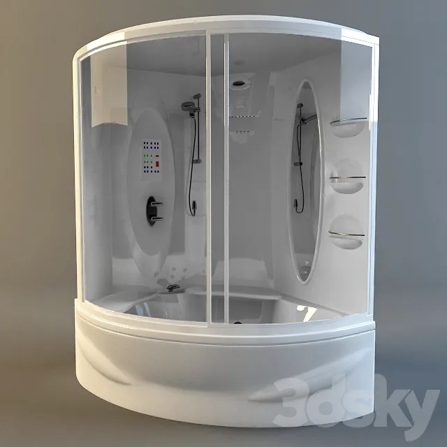 Bathroom – Bathtub 3D Models – Flexa