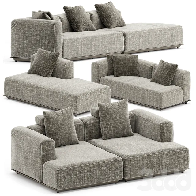 Furniture – Sofa 3D Models – 0807