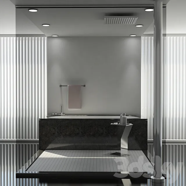 Bathroom – Bathtub 3D Models – Villeroy & Boch Cetus