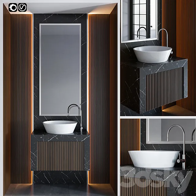 Bathroom – Furniture 3D Models – Bathroom furniture 7