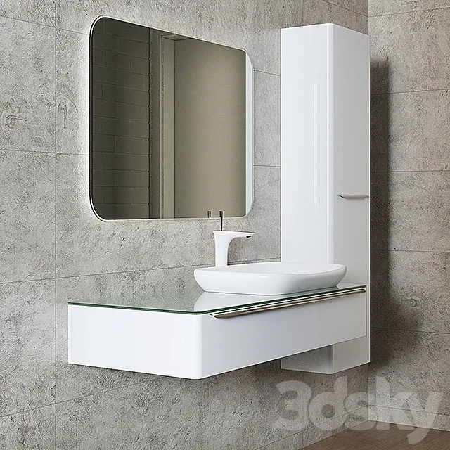 Bathroom – Furniture 3D Models – Keramag my day-Nr 245460