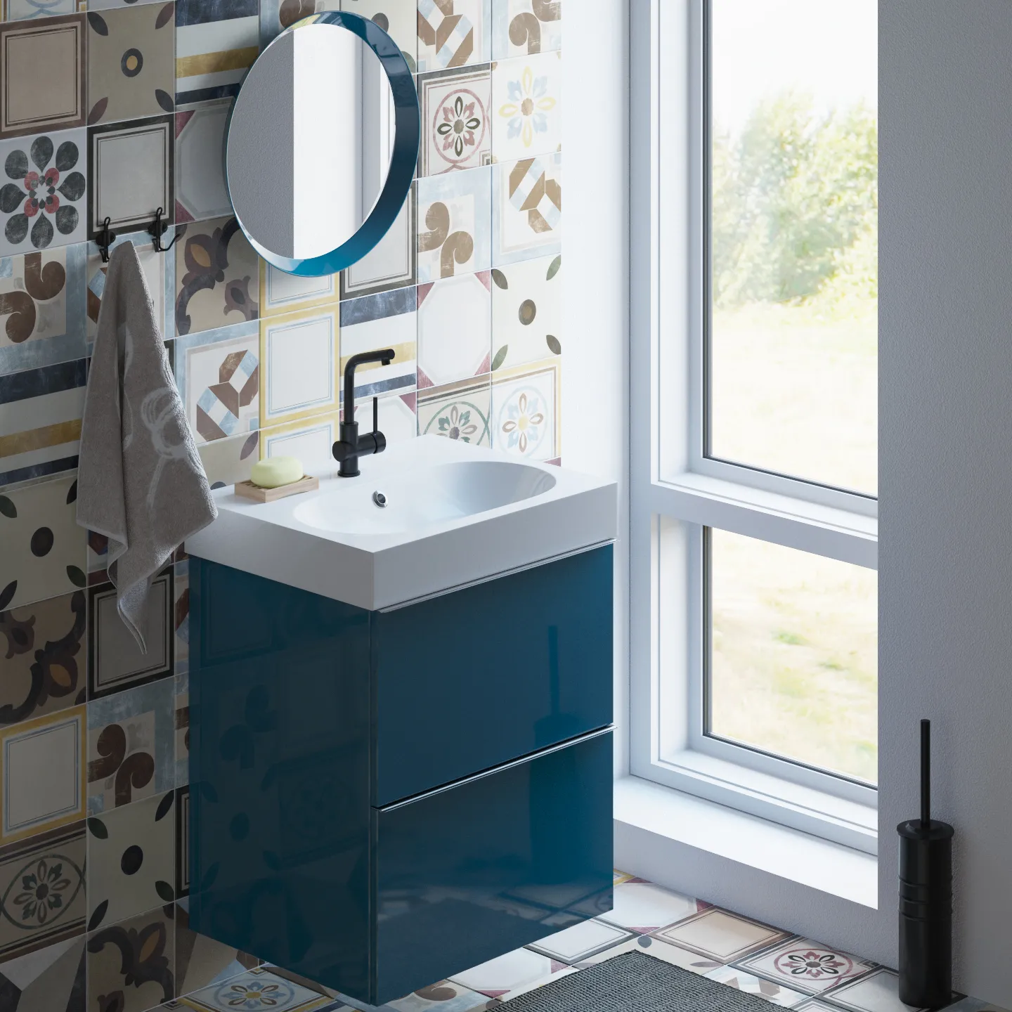 Bathroom – Furniture 3D Models – Set of bathroom furniture IKEA