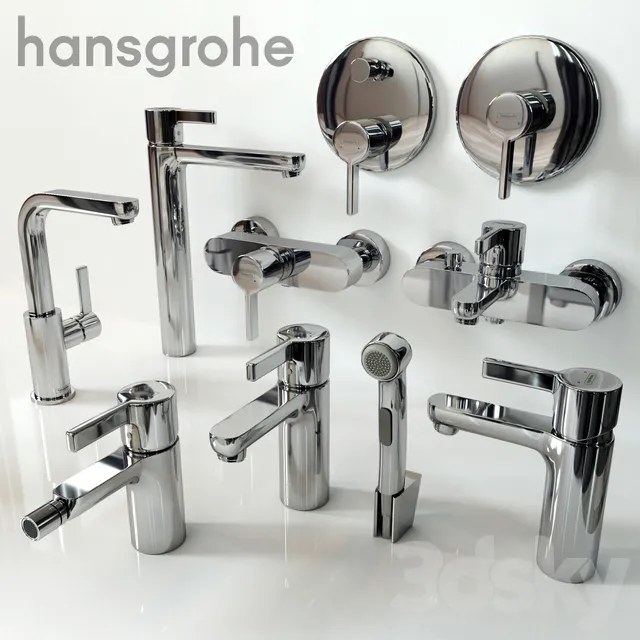 Bathroom – Faucet 3D Models – Hansgrohe Metris