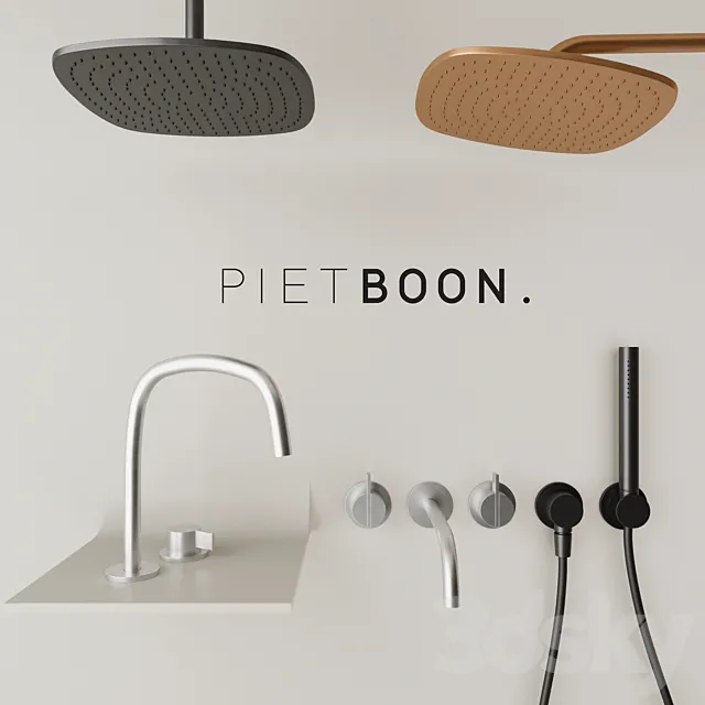 Bathroom – Faucet 3D Models – Piet Boon bath set