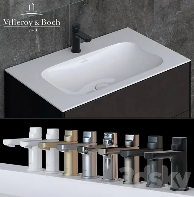 Bathroom – Faucet 3D Models – Villeroy & Boch Finion Cult