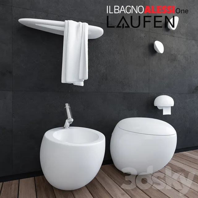 Bathroom – Toilet – Bidet 3D Models – 0017