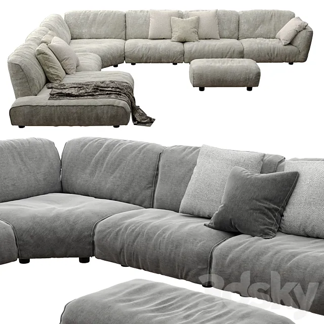 Furniture – Sofa 3D Models – 0832