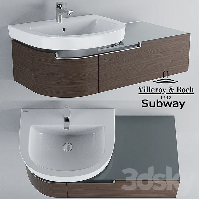 Bathroom – Wash Basin 3D Models – 0016