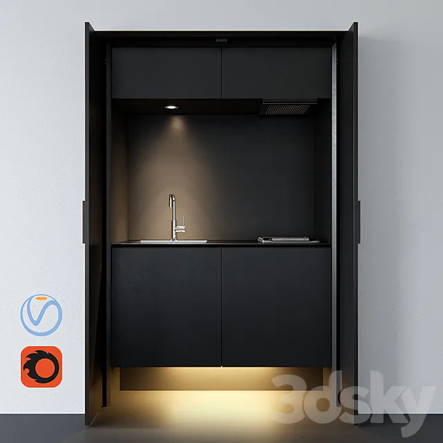 Bathroom – Wash Basin 3D Models – Affilato Hide Kitchen + appliances
