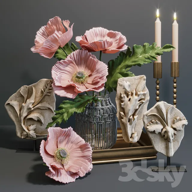 Decorative – Set – 3D Models – 0082