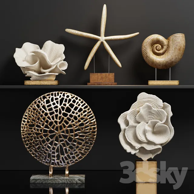 Decorative – Set – 3D Models – 0157