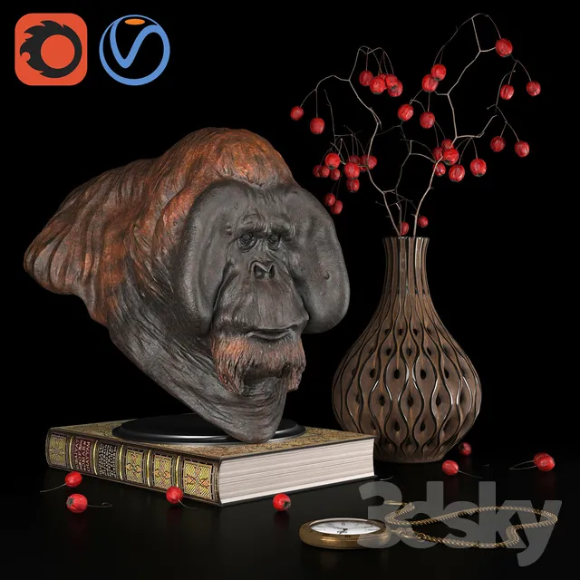 Decorative – Set – 3D Models – 0158