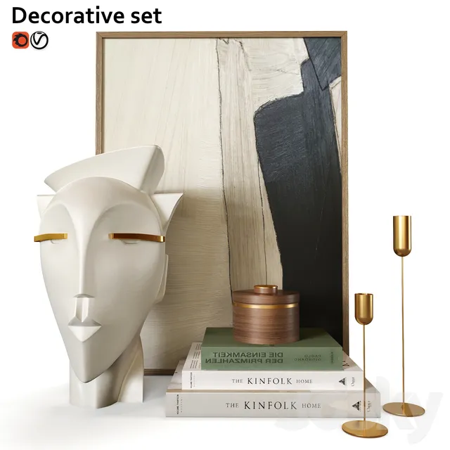Decorative – Set – 3D Models – 0294