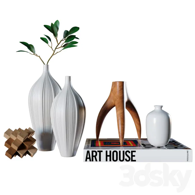 Decorative – Set – 3D Models – 0297