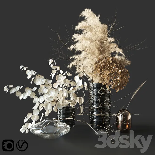 Decorative – Set – 3D Models – 0305