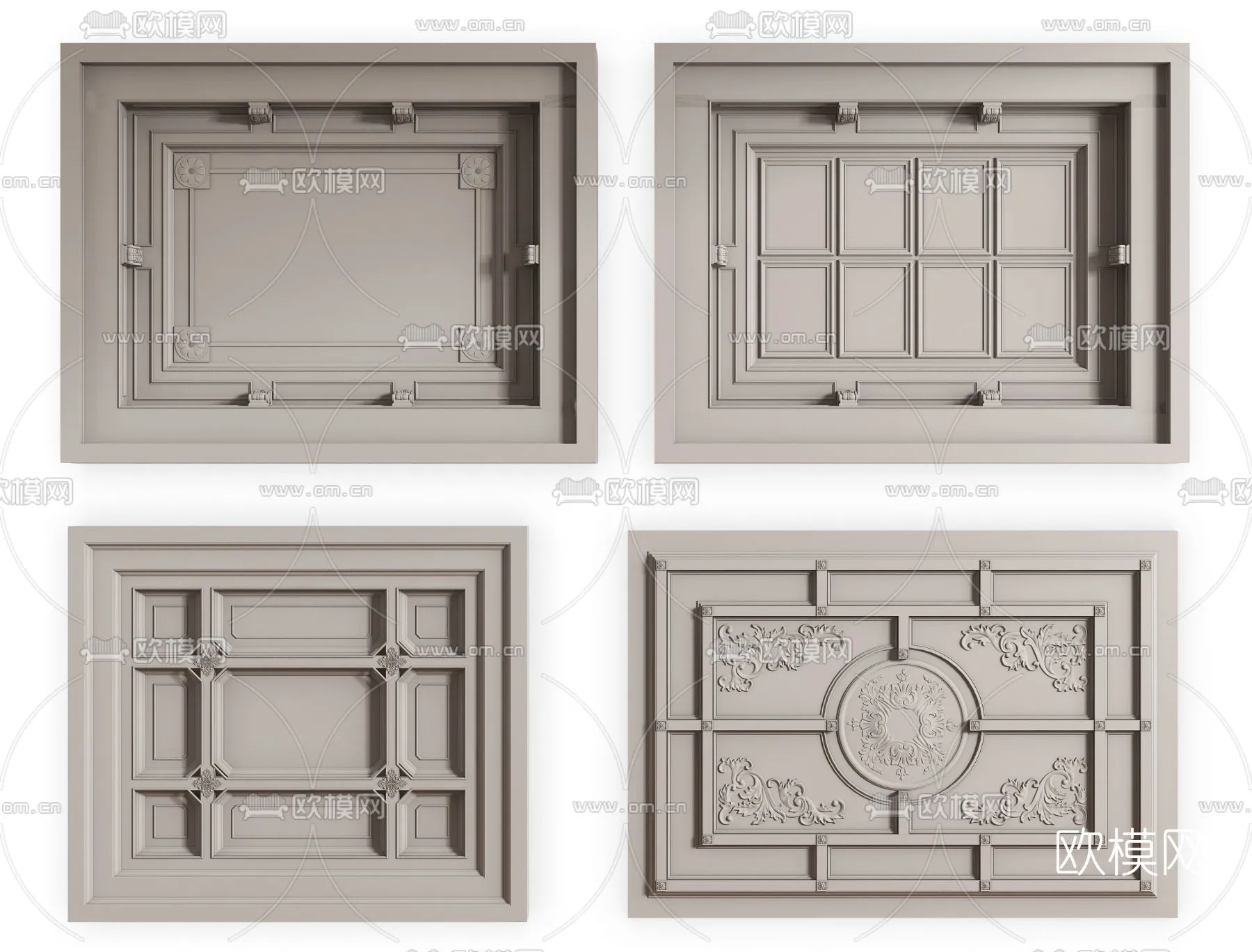 3DS MAX – DETAIL – CEILING – VRAY / CORONA – 3D MODEL – 3140