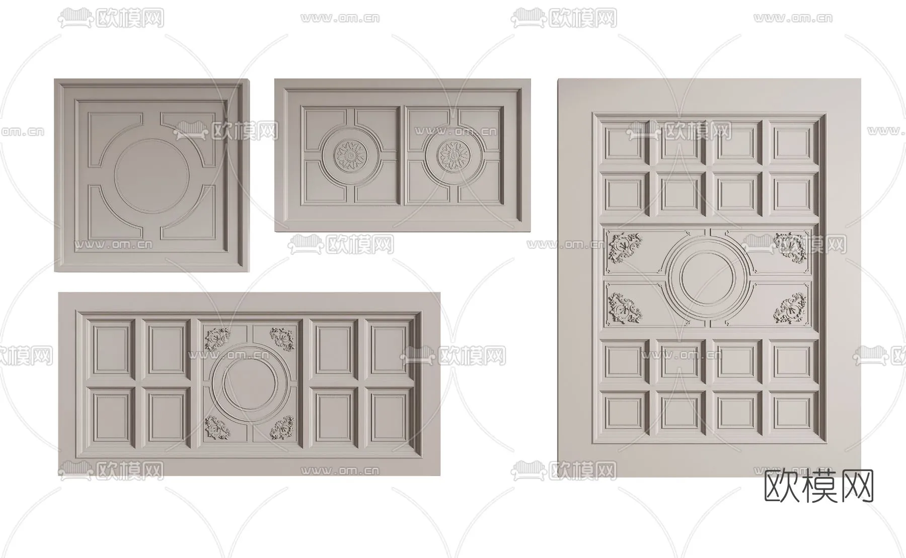 3DS MAX – DETAIL – CEILING – VRAY / CORONA – 3D MODEL – 3141