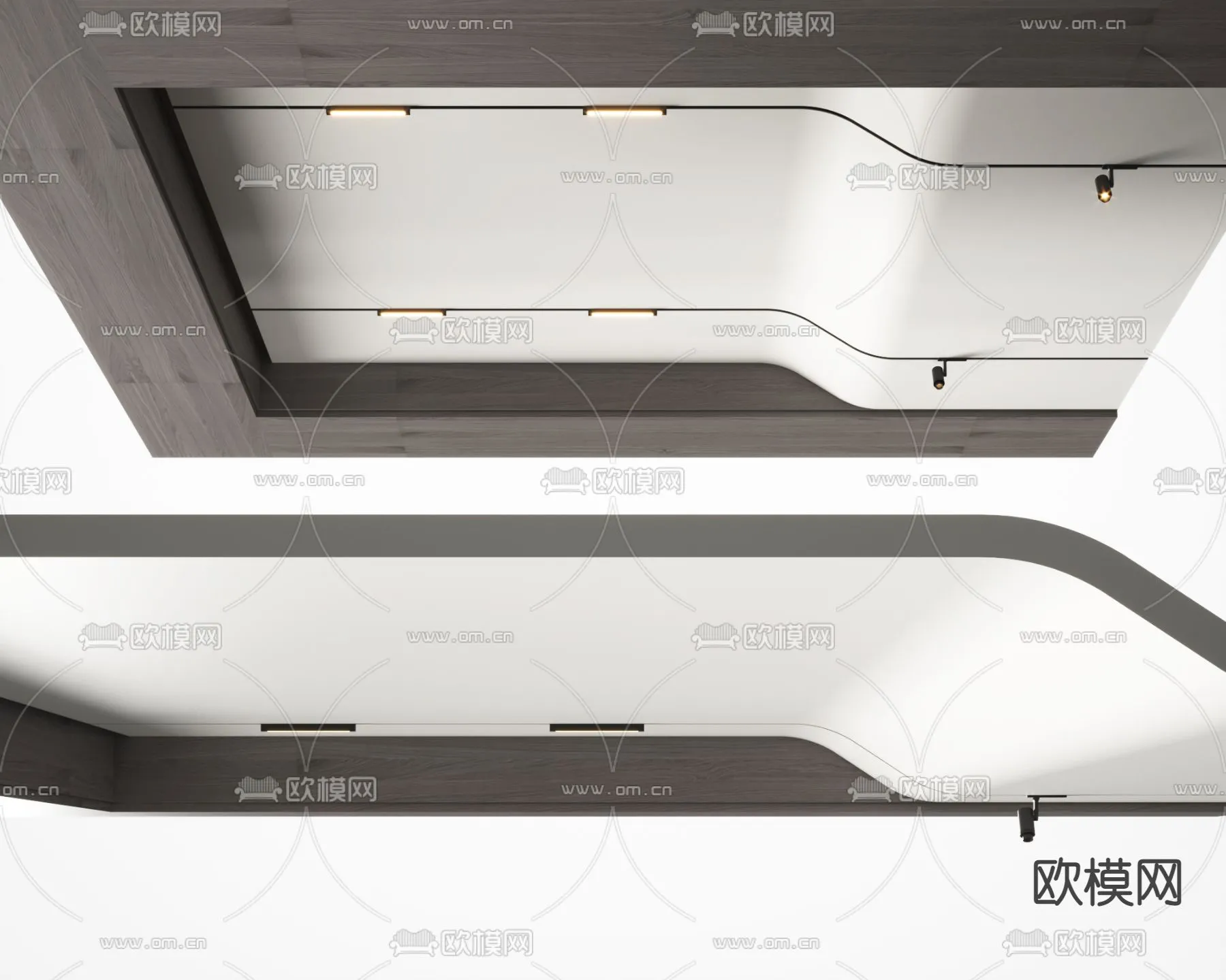 3DS MAX – DETAIL – CEILING – VRAY / CORONA – 3D MODEL – 3145