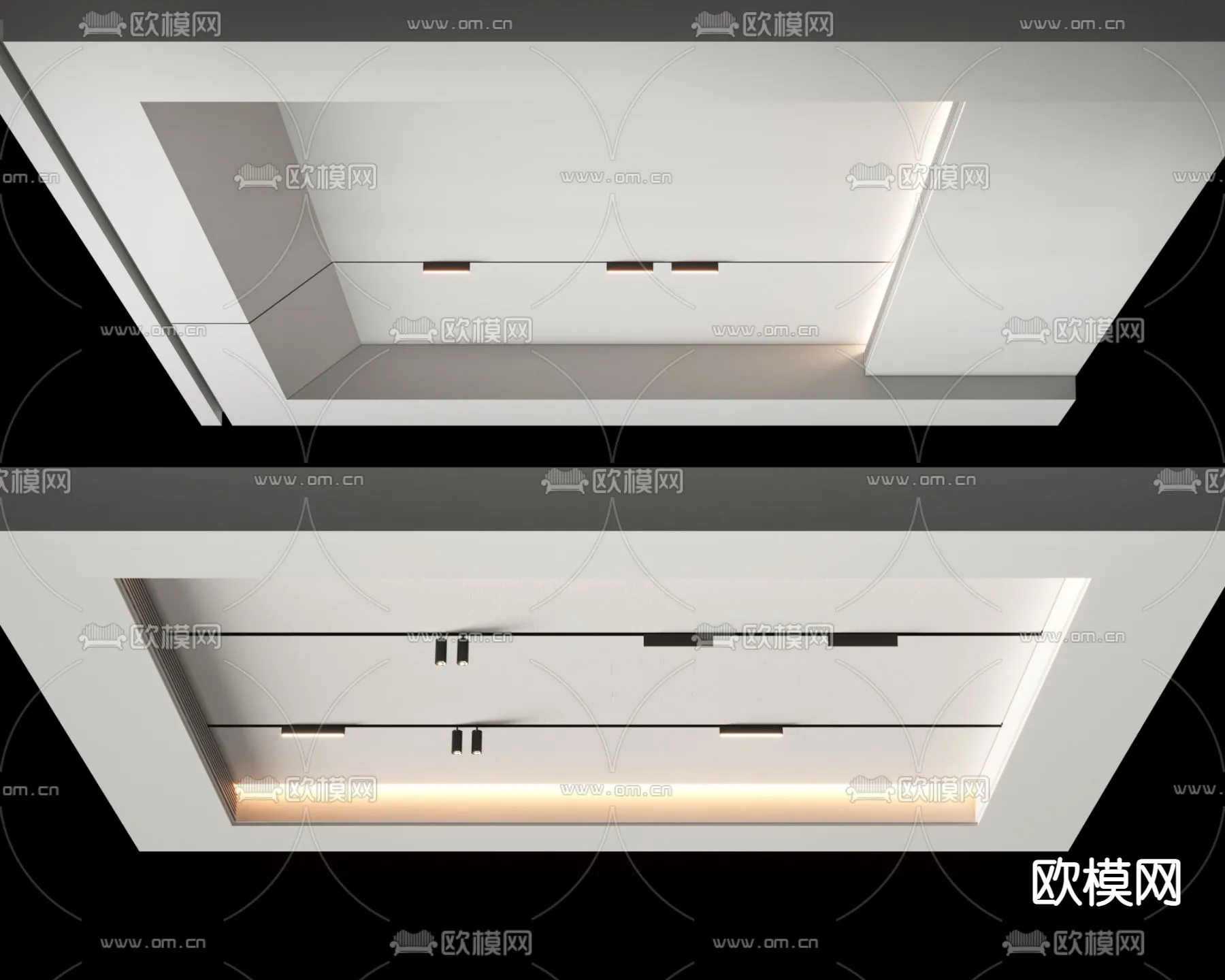 3DS MAX – DETAIL – CEILING – VRAY / CORONA – 3D MODEL – 3146