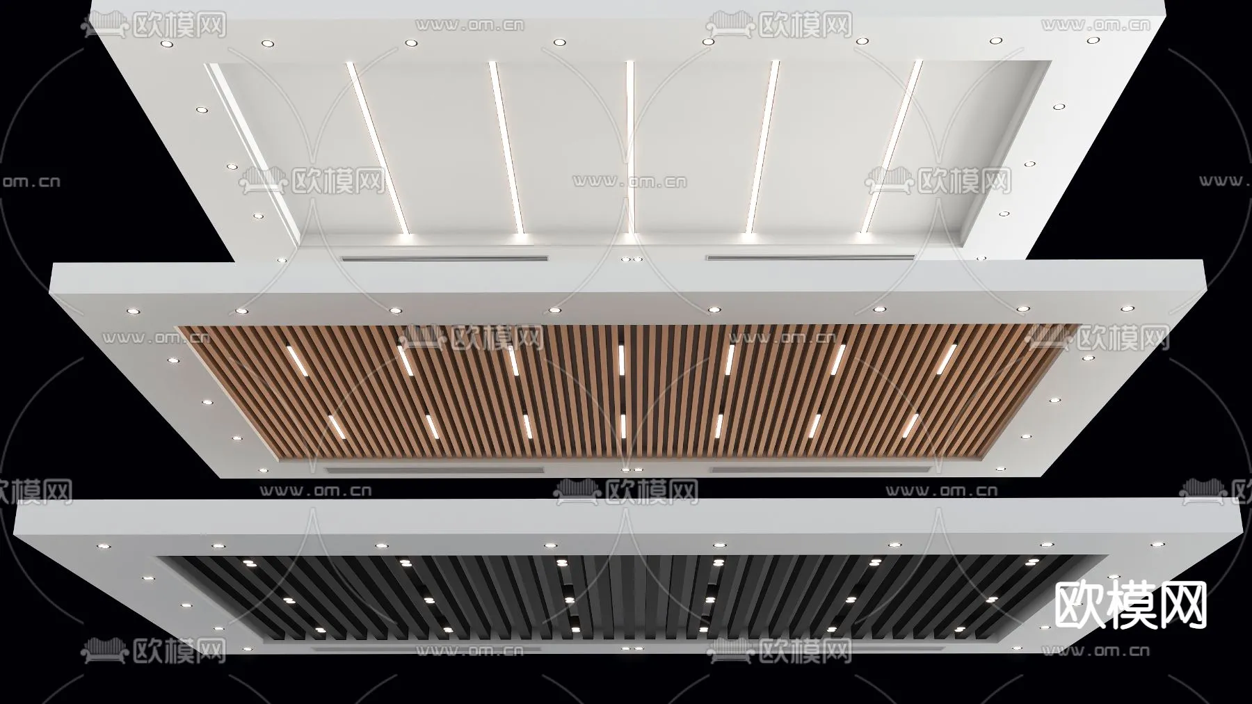 3DS MAX – DETAIL – CEILING – VRAY / CORONA – 3D MODEL – 3155