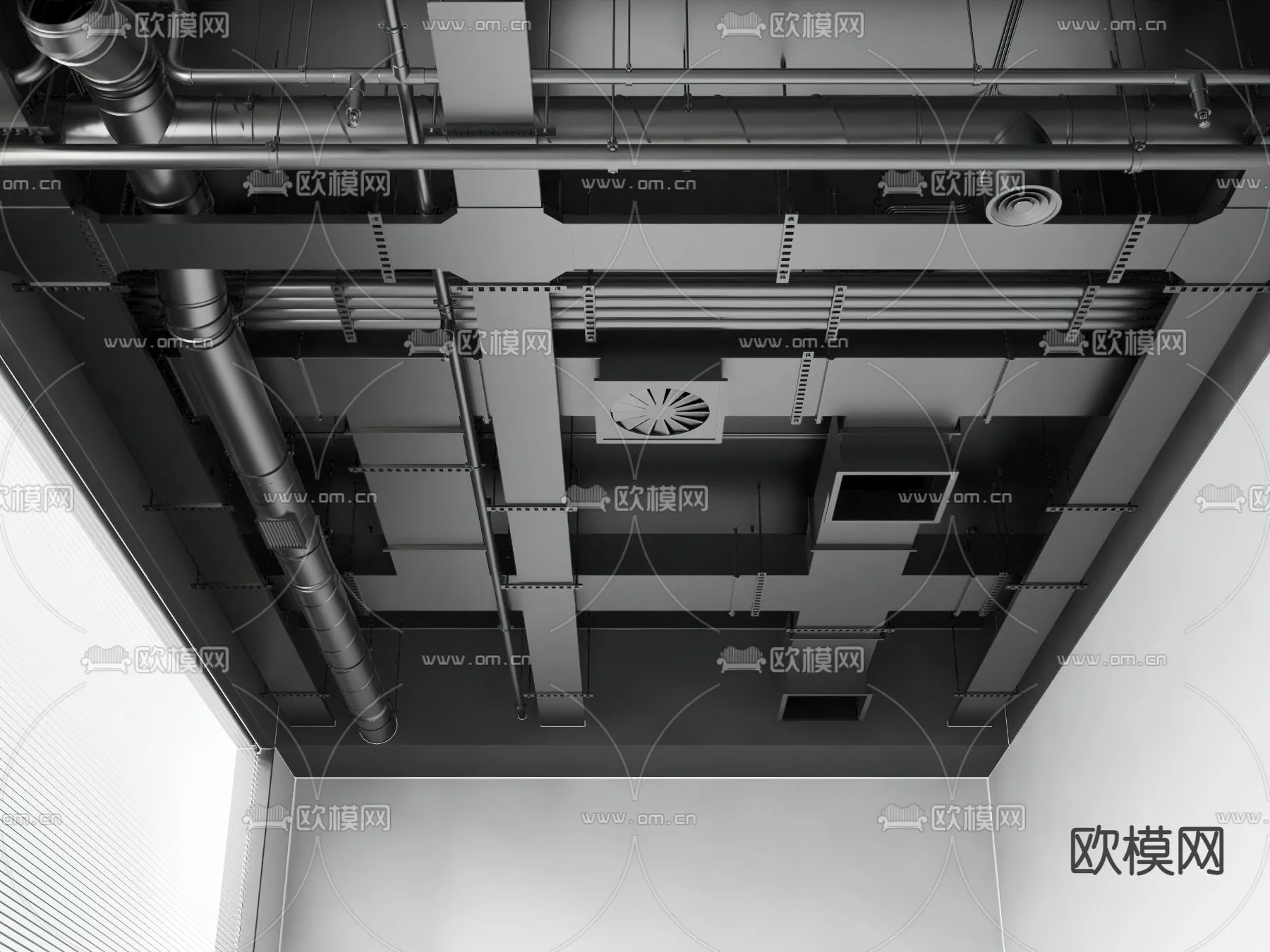3DS MAX – DETAIL – CEILING – VRAY / CORONA – 3D MODEL – 3156