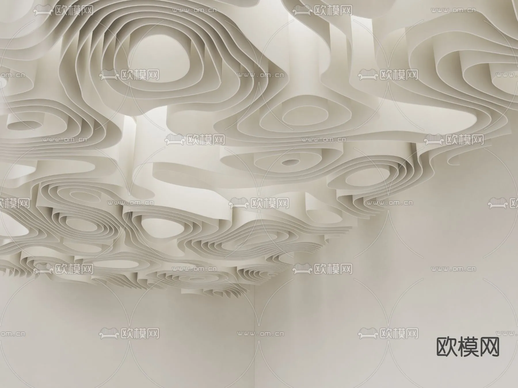 3DS MAX – DETAIL – CEILING – VRAY / CORONA – 3D MODEL – 3161