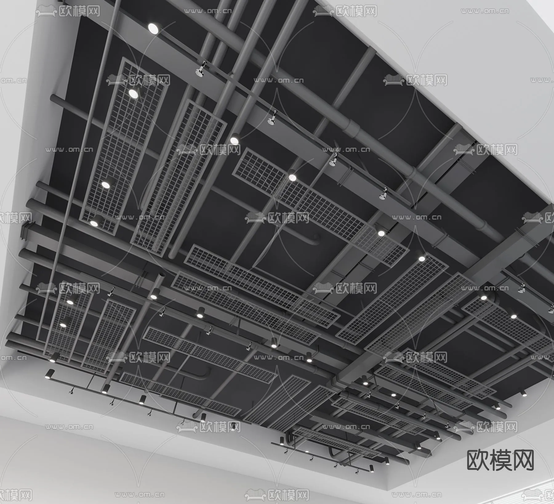 3DS MAX – DETAIL – CEILING – VRAY / CORONA – 3D MODEL – 3175