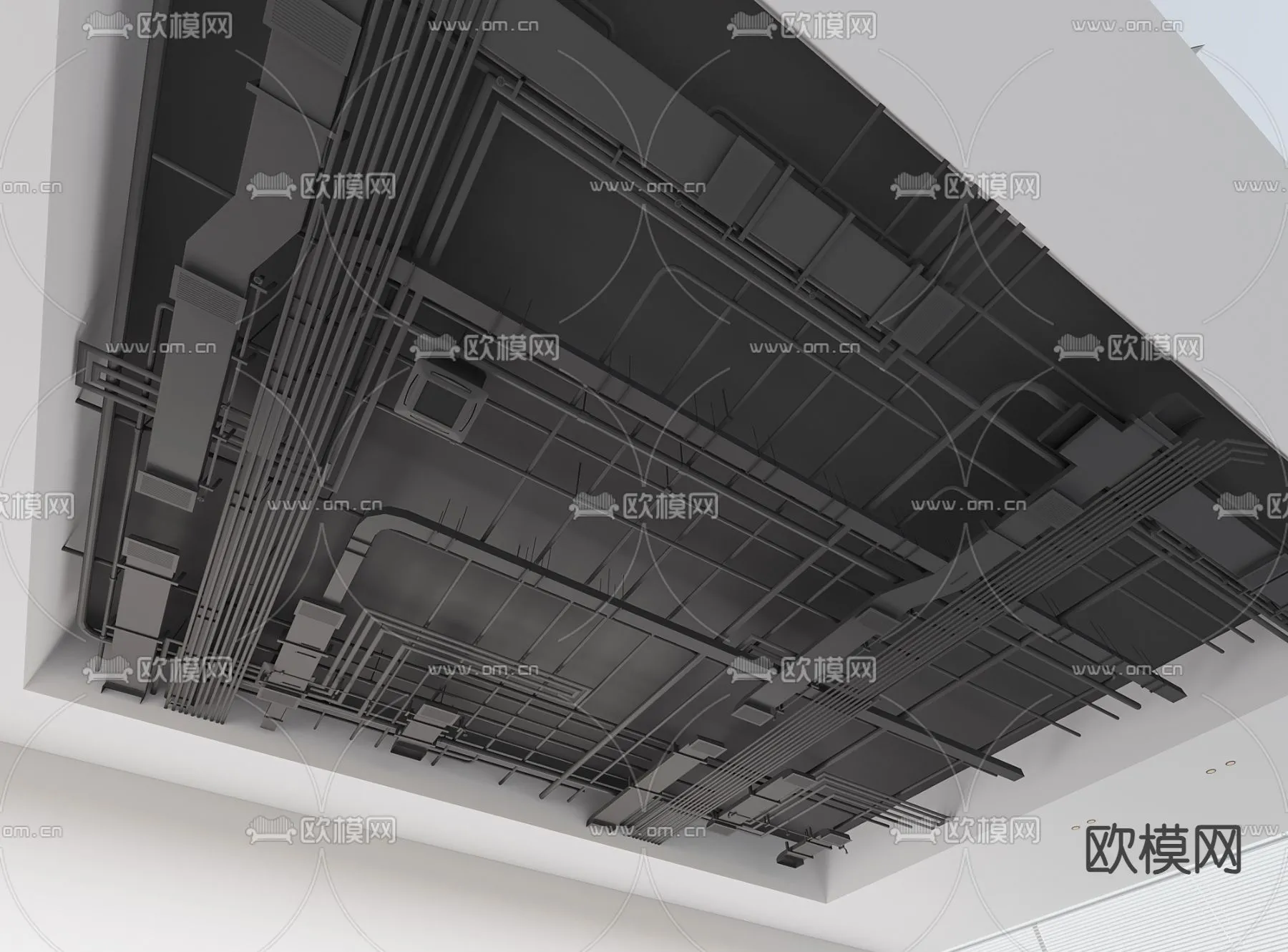 3DS MAX – DETAIL – CEILING – VRAY / CORONA – 3D MODEL – 3176