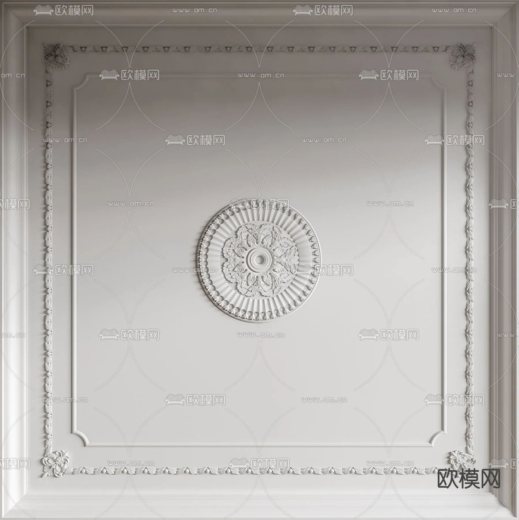 3DS MAX – DETAIL – CEILING – VRAY / CORONA – 3D MODEL – 3185