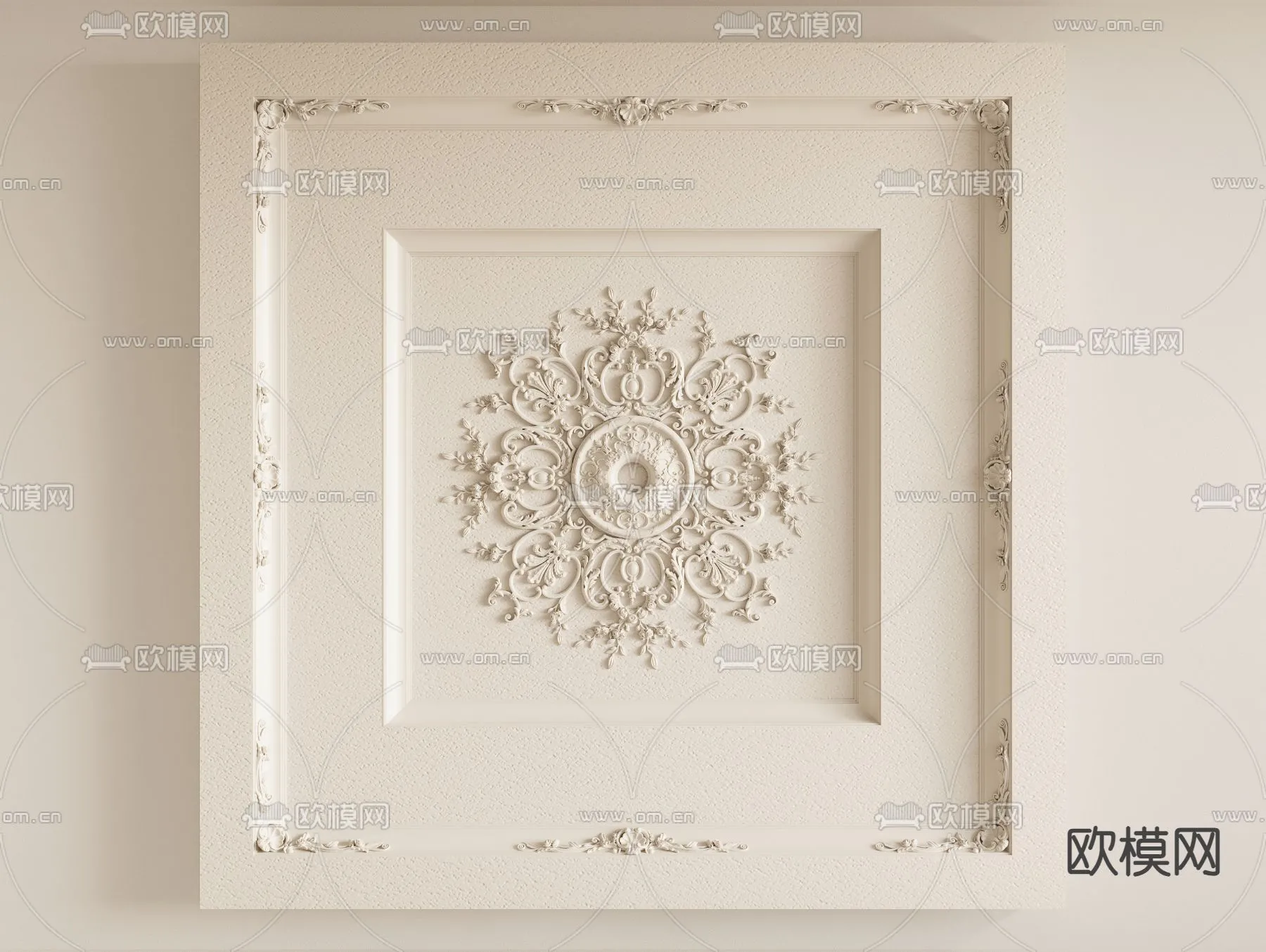 3DS MAX – DETAIL – CEILING – VRAY / CORONA – 3D MODEL – 3221