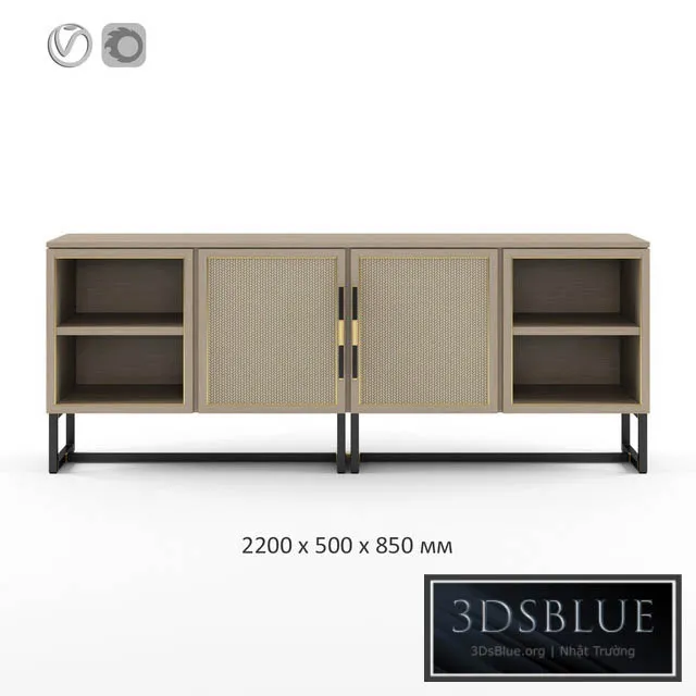 Frato Mykonos Sideboard 3DS Max - thumbnail 3