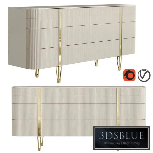 FURNITURE – SIDEBOARD & CHEST – 3DSKY Models – 8833