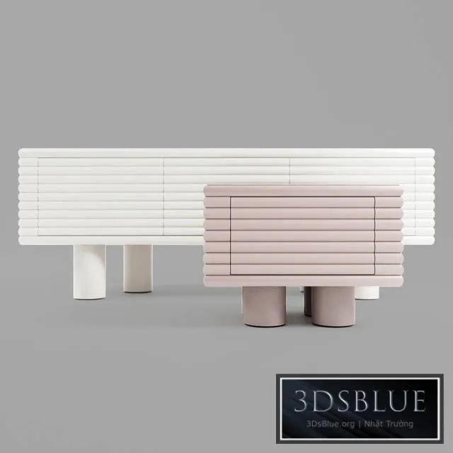 FURNITURE – SIDEBOARD & CHEST – 3DSKY Models – 8837