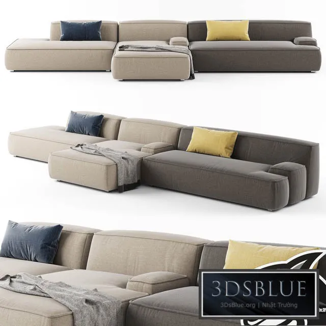 Lema CLOUD Sectional sofa_06 3DS Max - thumbnail 3