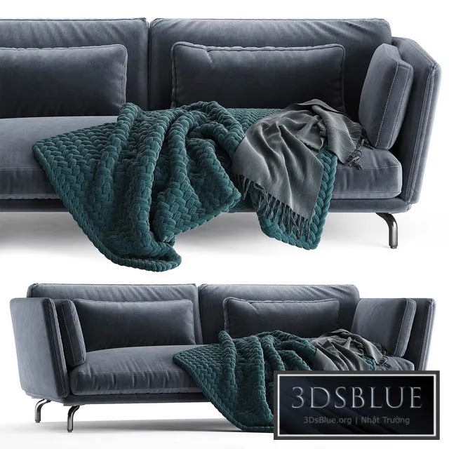Rolf benz 525 rondo sofa 3DS Max - thumbnail 3