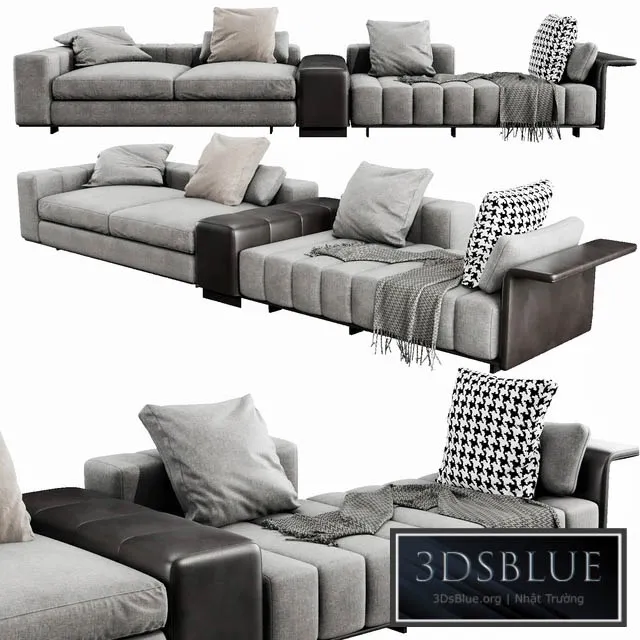 Minotti freeman 3DS Max - thumbnail 3