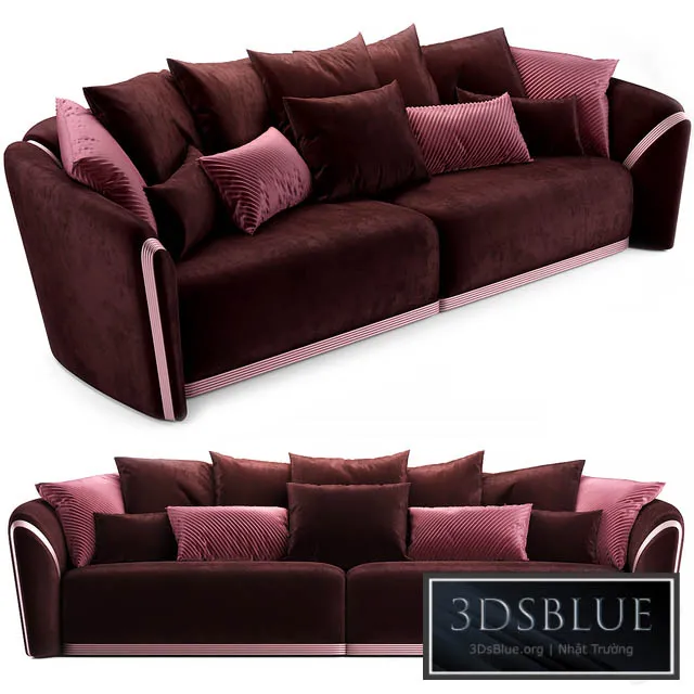 Elve luxury sofa 3DS Max - thumbnail 3