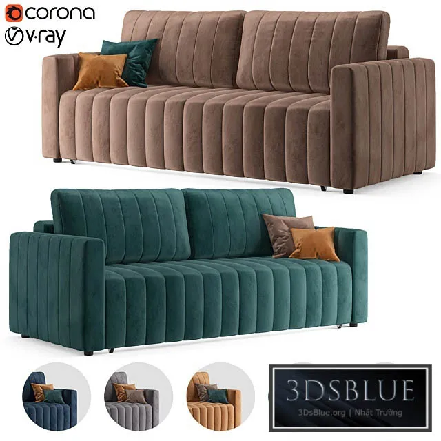 Sofa Belissa divan.ru 3DS Max - thumbnail 3