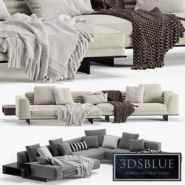 Minoti Roger Modular Sofa 2 Version 3DS Max - thumbnail 3