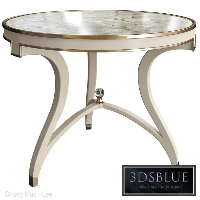 The Ladies Side Accent Table 3DS Max - thumbnail 3