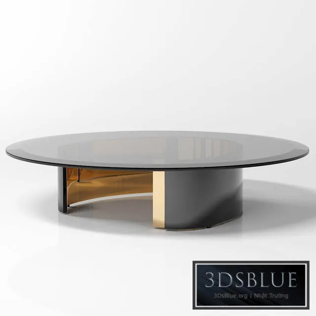 Minotti_Bangle Round coffee table 3DS Max - thumbnail 3